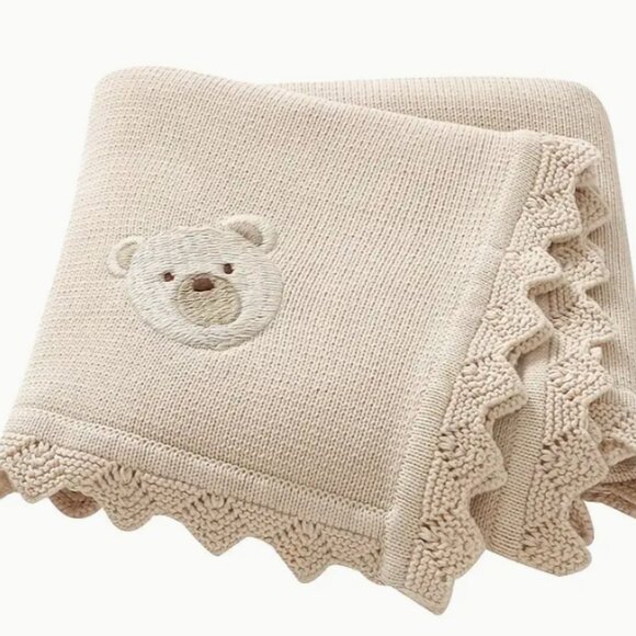 Other - Soft Luxurious Knit Blanket, Baby Blanket, Knit Blanket, Newborn Blanket